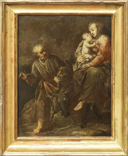 Scuola Bolognese — Fuga in Egitto